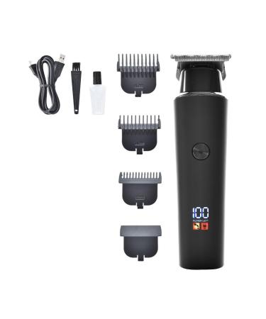 Hair Cutting Tool Electric Hair Clipper LCD Special Oil Head Carving Electric Clippers for Hair Salons
