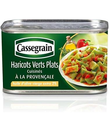 CASSEGRAIN - Haricots Verts Plats La Provencale 375G - Lot De 3 - Buy Online on GoSupps.com