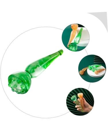 Lurrose 4-Piece Massage Tool Set | Crystal Rod for Face & Body Massage | Muscle Relaxation & Scalp Scratcher | International Shipping Available - Buy Online on GoSupps.com