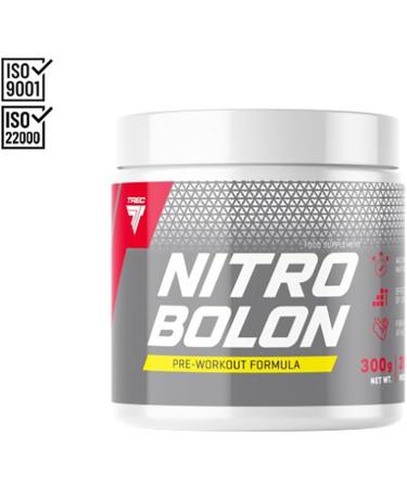 Trec Nutrition Nitrobolone 300g - Best Pre Workout Supplement | Creatine Taurine Arginine Glutamine Citrulline Amino Acids - Tropical Flavor - International Shipping Available - Buy Online on GoSupps.com