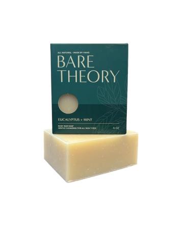 Eucalyptus & Mint (spearmint & peppermint) tea tree + jojoba beads. Bar Soap. All Natural. Olive Oil Shea Butter Coconut Oil and Castor Oil. Ideal for everyone.