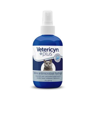 Vetericyn Plus Feline Antimicrobial Hydrogel. Promotes Healing for Wounds, Post-Surgery Sutures, Rashes and Irritation. Alleviate Dry or Itchy Skin. Safe for Cats of All Ages. (3 oz / 88 mL) - Buy Online on GoSupps.com