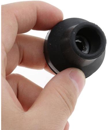 SDENSHI 4pcs 16mm Anti-Skid Durable Rubber Crutch Ferrules Cane Replacement End Tips - Black 16mm - Buy Online on GoSupps.com