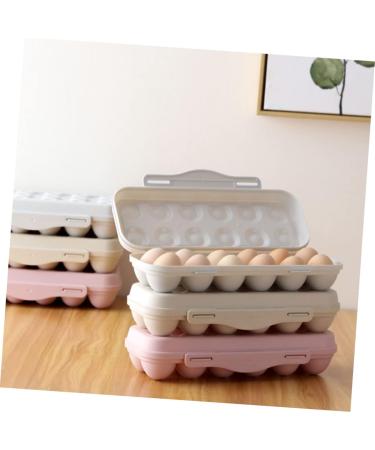 Yardenfun Box Outdoor Egg Carton Eggs Flat Bracket Egg Supply Convenient Egg Case Egg Rack Superimposed - Buy Online on GoSupps.com