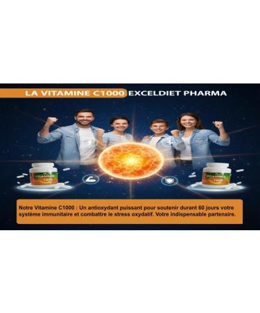 Vitamine C 1000mg Haute Dose 180 G lules - Cure 6 mois Soutien Syst me Immunitaire & R duction de la Fatigue Puissant Antioxydant Formule Pure & Vegan - Buy Online on GoSupps.com