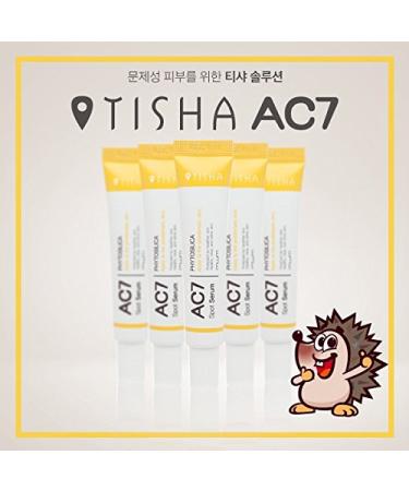 Tisha AC7 Micro-needle Pimple Serum | Natural Blemish Remover & Zit Treatment Cream | Pimple Spot Treatment for Troubled Skin | 0.5 fl. oz - Buy Online on GoSupps.com