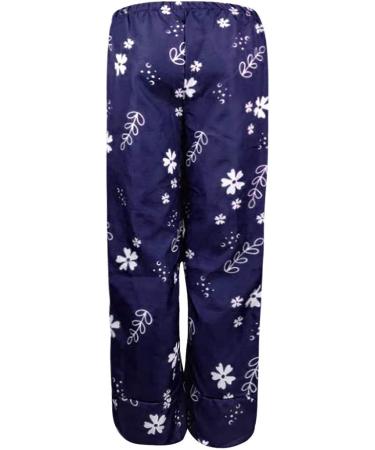 Women's Lovely Nursling Cropped Linen Pants - Blue, Large | Relaxed Comfort, Boho Beach Style | Work Casual Wear - Buy Online on GoSupps.com