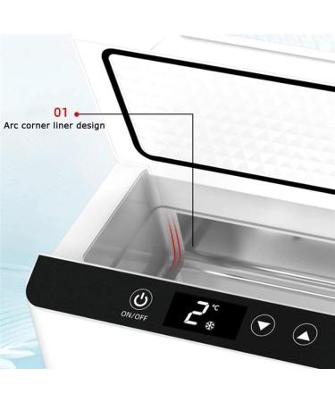 Insulin Cooler Travel Case Medicine Refrigerator with 2-8 Intelligent Constant Temperature Alarm System & LED Display for Car Home Travel (Color : 4battery) - Buy Online on GoSupps.com