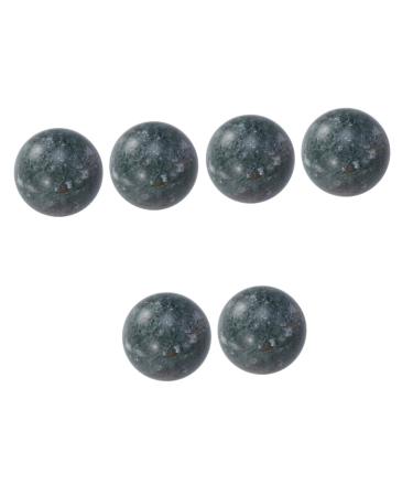 Magiclulu 6 pc jade ball massage 3cm hand exercise balls Brain training brain training.