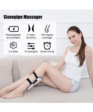 Buy KEDUODUO Heated Leg Massagers - Thigh & Calf Compression & Vibration Therapy (2pcs) - International Shipping Available - Buy Online on GoSupps.com