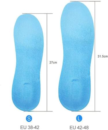 CSCDD Gel Insole - Orthopedic Foot Care Shock Absorption Sport Insoles Arch Support Pads for Shoes - Large Size D - Buy Online on GoSupps.com