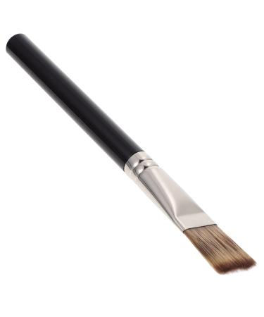 Beavorty 1Pc makeup brush makeup foundation powder foundation eyebrow brush liquid foundation brush Eye Defining brush blending face brush Tapered brush Miss wooden handle blush make up 16.5x2cm As Shown