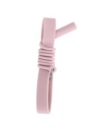 Tweezers Bracelet Tweezers Holder Protector Corrosion Resistance Convenient Use Skin-Friendly Silicone Material for Eyelash Grafting (Pink)