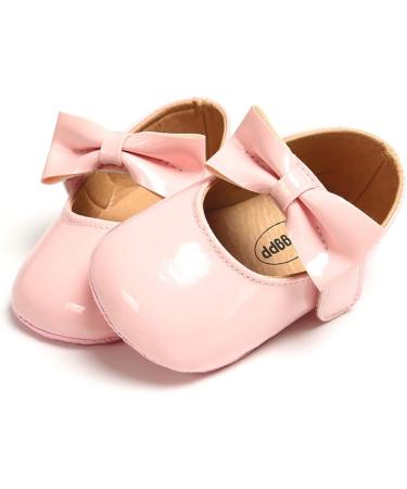 RVROVIC Baby Girl Moccasins: Princess Sparkly Soft Sole Shoes (12-18 Months, Pink) - Buy Online on GoSupps.com