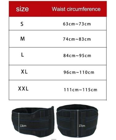 Support Belt for Lower Back | Unisex XXL Self-Supporting Lumbar Support & Breathable Pain Relief - Buy Online on GoSupps.com