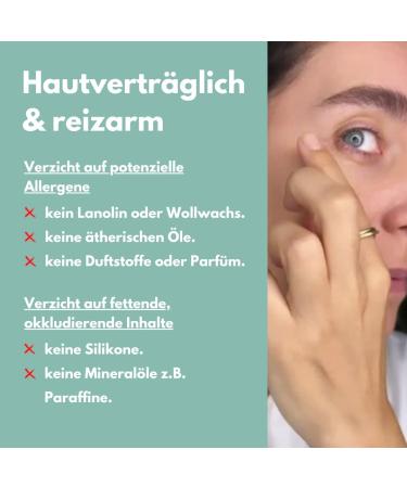 Benevi Eyelid Cream 3x15ml Soothing Care for Dry Sensitive Eyelids | Eczema Neurodermatitis Rosacea Relief - Buy Online on GoSupps.com