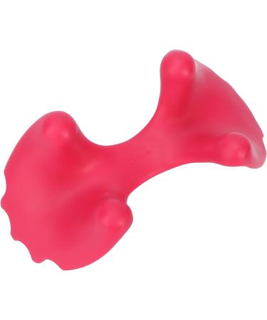 Verdant Touch Neck Massager & Cervical Traction Device - Portable Pain Relief Orthopedic Pillow in Red | International Shipping Available - Buy Online on GoSupps.com