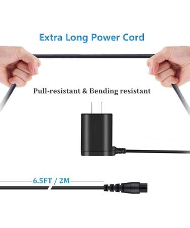VHBW Charger Cord 6ft for BaByliss PRO FX870 FX788 FX787 FXSSM FX820 Trimmers - Replacement Charger for BaByliss Trimmers - Buy Online on GoSupps.com
