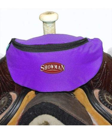 Showman Insulated Nylon Saddle Pouch! New Horse TACK! Purple