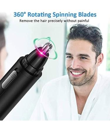 Buy Ear and Nose Hair Trimmer - Hygienic Grooming Tool with Rinseable Heads for Unisex | Fast International Shipping - Buy Online on GoSupps.com