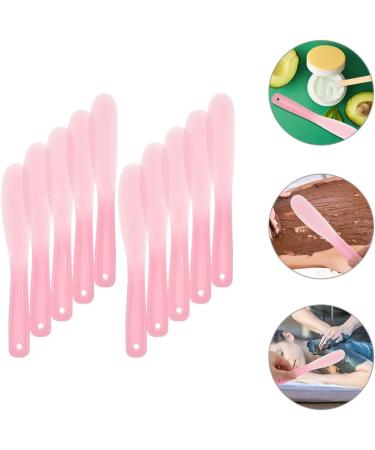  Healvian 20 Pieces Mask Stick Makeup Spatula Lotion Spatula Face Cream Spatula Cosmetic Spatula Makeup Scoop Spatula Makeup Spatula for Women Small Spatula Pink Silica Gel Reusable Healvian - Buy Online on GoSupps.com
