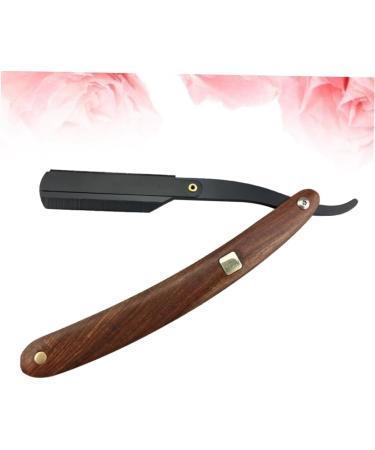 Frcolor 3-in-1 Safe Hand Razor - Foldable Men's Hair Cutter with Interchangeable Blades & Bamboo Handle | International Shipping Available - Buy Online on GoSupps.com