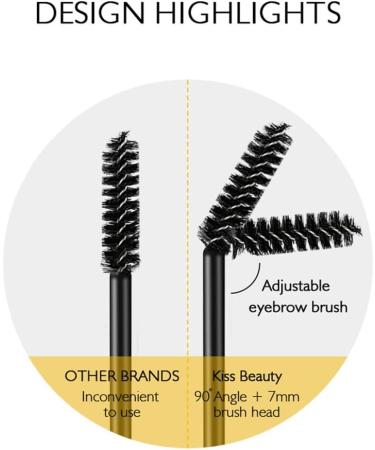 Soap Brows - Wild Eyebrow Styling Soap with Eyebrow Brush | Long Lasting Waterproof Smudge Proof Eyebrow Styling Pomade for Natural Brows Pochy - Buy Online on GoSupps.com