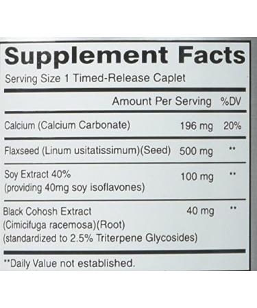 Mason Natural Menopause Trio 30 Caplets - Black Cohosh, Flaxseed & Soy Blend - Alleviates Hot Flashes & Night Sweats, Supports Hormone Balance - Buy Online on GoSupps.com