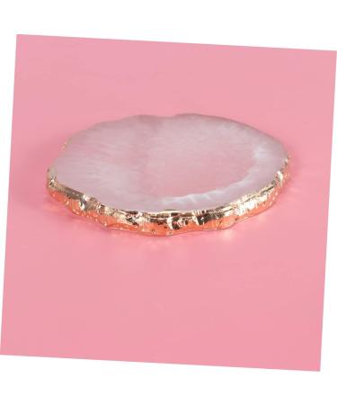 VILLCASE Nail Art Palette Tray - Round Mixing Palette for Gel Polish & Cosmetic Use | Premium Quality White Nail Art Tools - Buy Online on GoSupps.com
