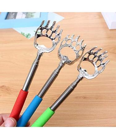 Dusenly 5 Pack Portable Extendable Back Scratcher - Stainless Steel Telescopic Handle Back Massager & Claw Massage Tool | International Shipping Available - Buy Online on GoSupps.com