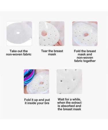 Busty Chest Care: Breast Mask 4pcs for Enlargement and Firming | Female Breast Enhancer Patch - Buy Online on GoSupps.com