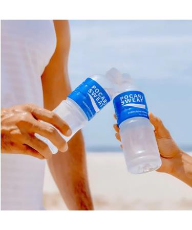 Pocari Sweat PET Bottles - Japan's Favorite Hydration Drink, Clear 500ml - 12 Pack 16.9oz - Electrolyte-Infused Water for Health & Hydration - Buy Online on GoSupps.com