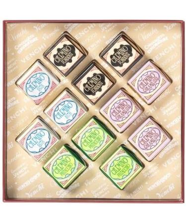 Venchi Coffret Cadeau Cremini avec s lection de chocolats Cremino la "Noisette du Pi mont" 135 g Sans gluten Sans colorants Sans conservateurs Id e cadeau - Buy Online on GoSupps.com