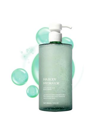 Generisch Moisturizing body cream for dry skin - 386 ml - Intensely hydrates the body - Hyaluronic acid hydrating body serum - Firming body fluid for smooth skin and