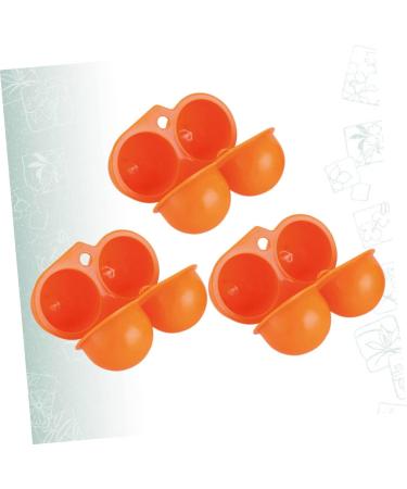 Angoily 6 Pcs Outdoor Egg Container Eggs Egg Holder Fridge Containers Portable Egg Case Refrigerator Mustard - Buy Online on GoSupps.com