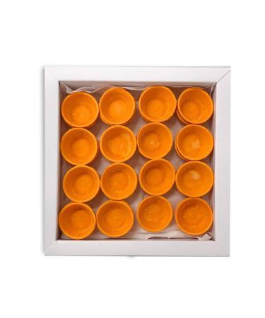 Pop Orange Canape Shells (40mm) x 30