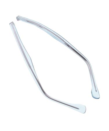 Goohochy glasses 1 pair of glasses accessories spare parts for glasses glass arm covers Exchange of the glasses frame. Replacement parts for Netle -replacement low metal metal glasses frames replace blue 13x0.6cm