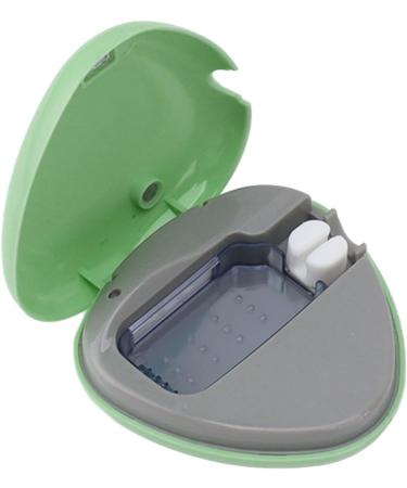 fannay Toothbrush Cleaner Holder Toothbrush Sanitizer Case Long Service Time Simple Operation for Traveling Home Office (green) - Buy Online on GoSupps.com