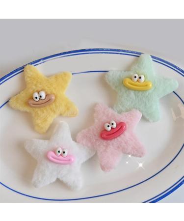 XIAHIOPT Furry Star Hair Clip Funny Clown Hairpin s Star Hairpin Accessories for Women Girls Kids - Buy Online on GoSupps.com
