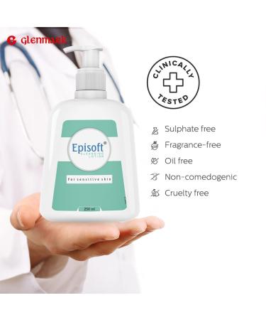 Epi-Soft Cleansing Lotion for Sensitive & Dry Skin | Gentle Makeup Cleanser | Moisturizing & Softening | 250ml | SLS & Paraben Free - International Shipping Available - Buy Online on GoSupps.com