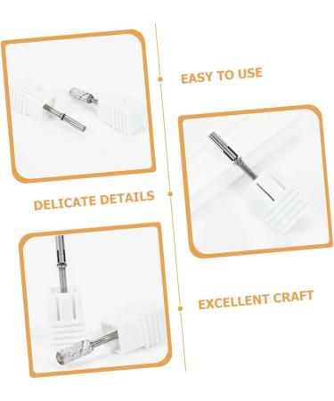 Beaupretty tools nail bit manicure drill bits manicure salon supplies polishing drill bits nail sanding drill bits manicure supplies polishing heads for nail Stainless steel major Bitstock - Buy Online on GoSupps.com