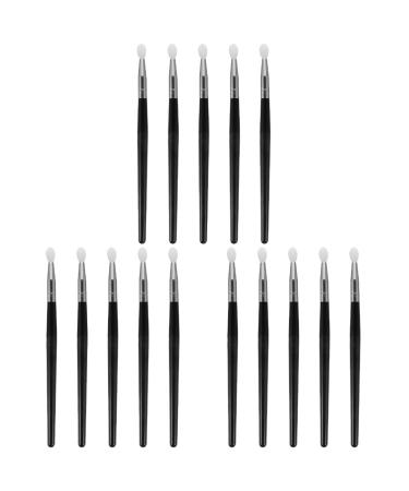 FRCOLOR 15 Pcs Silicone Lip Mask Brush Makeup Lip Brush Soft Cleansing Brush Cosmetic Lipstick Brush Makeup Eyeshadow Makeup Lipstick Applicator Massage Brush Plastic Sponge 14.5x0.5cmx3pcs Blackx3pcs