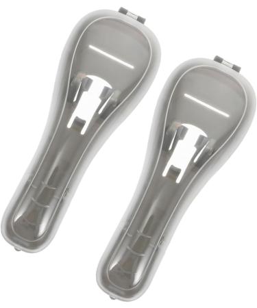 Buy Healvian 4-Piece Razor Storage Box Set - Portable Safety Razor Protection Case Gray (16.5x6cm) - Ideal for Travel & Organization - Buy Online on GoSupps.com