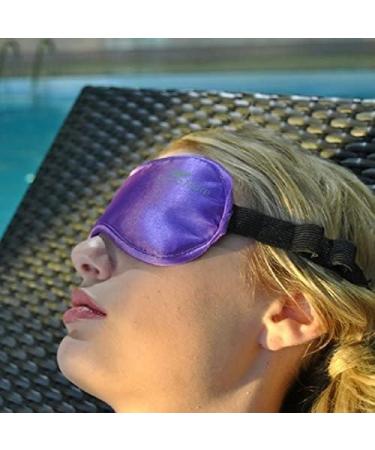 Sleep More Large-XL Sleeping Mask for Men or Women with Free Purple Satin Bag - Natural Rest Aid for Insomnia - Buy Online on GoSupps.com