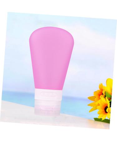 Mipcase Pink Containers Travel Shampoo Bottles Leakproof Containers Shower Gel Bottle Empty Bottle Filling Pink Size 1 - Buy Online on GoSupps.com