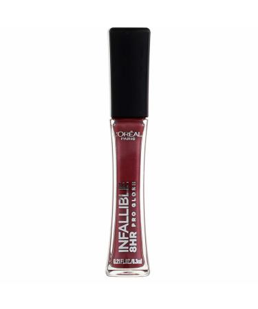 L'Oreal Infallible 8HR Pro Gloss 705 Sangria 0.21 fl oz (6.3 ml)
