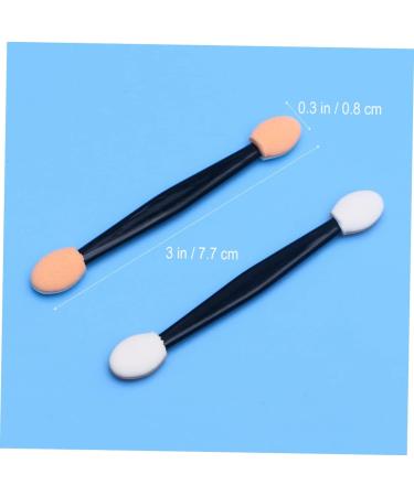 NOLITOY 100pcs Eyeshadow Disposable Eyeshadow Stick Eye Shadow Bulk Applicator Brush - Buy Online on GoSupps.com
