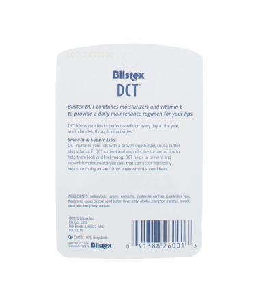 Blistex DCT Daily Conditioning Treatment for Lips SPF 20 - 0.25 oz | Hydrating Lip Balm - Buy Online on GoSupps.com
