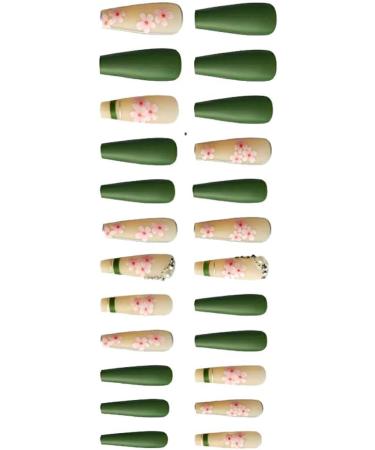 dijiusidy Artificial Nails Nail Wearable Fashion Adjustable Fingernails Manicure Beauty Accessories Ballerina Party Leisure - Buy Online on GoSupps.com