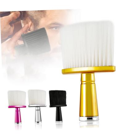 Didiseaon Hair Brush Face Duster Dusters for Cleaning Shaving Brush Hair Remover Duster Barber Duster Haircut Duster Hair Cutting Brush Facial Cleaning Beard Brush Handle Neck 14x10cm Black - Buy Online on GoSupps.com